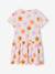Printed Dress for Girls grey green+multicoloured+nude pink+printed beige+printed green+vanilla - vertbaudet enfant 