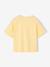 Short-sleeved printed T-shirt for girls anthracite+beige+pale yellow+sandy beige+vanilla - vertbaudet enfant 