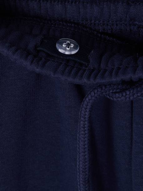 Basics Joggers with Drawstring for Girls navy blue - vertbaudet enfant 