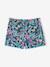Pack of 2 Pairs of Shorts for Girls aqua green+navy blue+tangerine - vertbaudet enfant 