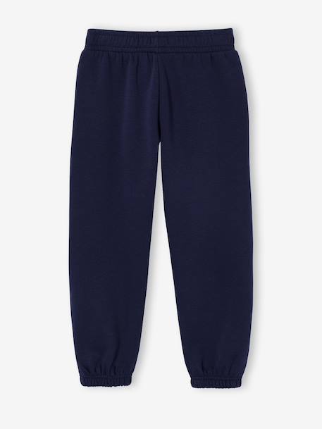 Basics Joggers with Drawstring for Girls navy blue - vertbaudet enfant 