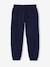 Basics Joggers with Drawstring for Girls navy blue - vertbaudet enfant 