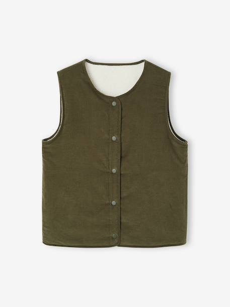 Men's reversible cardigan from the family capsule collection ecru - vertbaudet enfant 