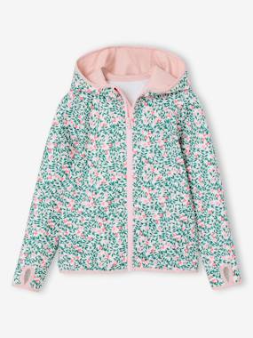 Sweat sport fille zippé - vertbaudet enfant Fille-Pull, gilet, sweat-Sweat-Sweat sport fille zippé