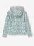 Girl's zipped sportswear sweatshirt ecru - vertbaudet enfant 