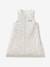Sleeveless Sleeping Bag with Central Opening in Organic Cotton for Babies, LAPIN AOP printed white - vertbaudet enfant 