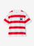 Striped boy's t-shirt striped red - vertbaudet enfant 