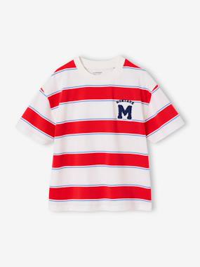 T-shirt garçon rayé - vertbaudet enfant Garçon-T-shirt garçon rayé