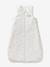 Sleeveless Sleeping Bag with Central Opening in Organic Cotton for Babies, LAPIN AOP printed white - vertbaudet enfant 