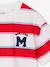 Striped boy's t-shirt striped red - vertbaudet enfant 