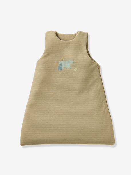 Sleeveless Hippo Sleeping Bag for Babies, BAYOU green - vertbaudet enfant 