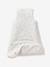 Sleeveless Sleeping Bag with Central Opening in Organic Cotton for Babies, LAPIN AOP printed white - vertbaudet enfant 