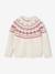 Unisex Christmas Jacquard Jumper, Family Capsule Collection ecru - vertbaudet enfant 