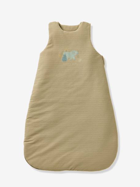 Sleeveless Hippo Sleeping Bag for Babies, BAYOU green - vertbaudet enfant 