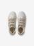 Trainers with Leather Hook-&-Loop Straps for Children ecru+printed white+set white - vertbaudet enfant 