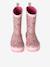 Printed Natural Rubber Wellies for Children, Designed for Autonomy printed blue+printed pink+set pink - vertbaudet enfant 