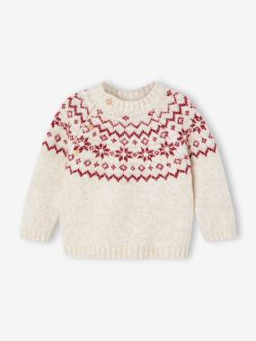 Bébé-Pull bébé jacquard noël capsule famille