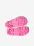 Printed Rubber Wellies for Children, Designed for Autonomy printed blue+set pink - vertbaudet enfant 