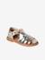 Sandales enfant cuir boucle or - vertbaudet enfant 