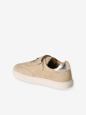 Baskets fille cuir zip et lacets - vertbaudet enfant -Baskets fille cuir zip et lacets