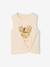 Printed T-Shirt for Girls anthracite+ecru - vertbaudet enfant 