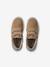Leather Derby Shoes with Hook-&-Loop Straps for Boys 6529+beige+navy blue - vertbaudet enfant 