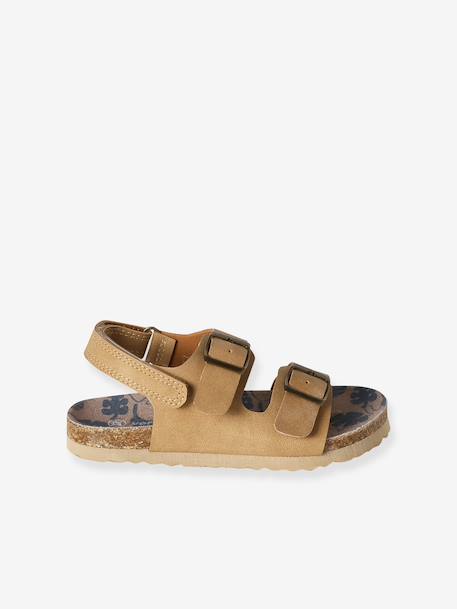 Synthetic Sandals for Boys beige - vertbaudet enfant 