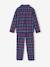 Flannel Pyjamas for Children, Christmas Family Capsule Collection, ENVIE DE FRAISE bordeaux red - vertbaudet enfant 