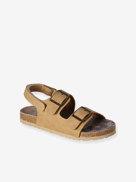 Synthetic Sandals for Boys beige - vertbaudet enfant 