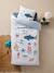 Duvet Cover & Pillowcase Set, SEASIDE printed white - vertbaudet enfant 