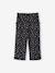 Pantacourt fille en gaze de coton anthracite+bleu+corail - vertbaudet enfant 