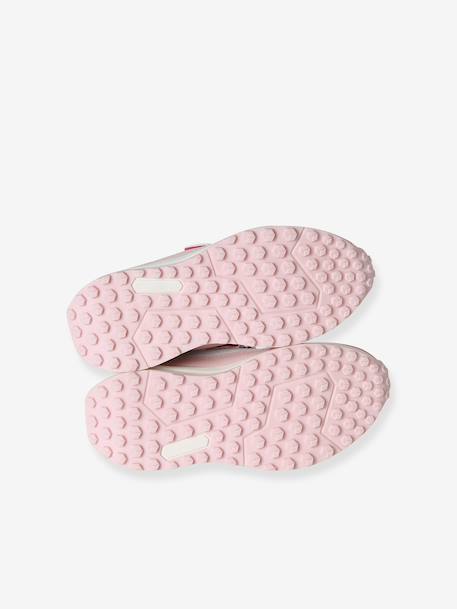Elasticated Synthetic Trainers for Children set beige+set pink - vertbaudet enfant 
