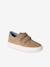 Leather Derby Shoes with Hook-&-Loop Straps for Boys 6529+beige+navy blue - vertbaudet enfant 