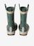 Wellies for Children, Designed for Autonomy printed green+set blue - vertbaudet enfant 