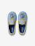 Elasticated Slippers in Canvas for Children striped blue - vertbaudet enfant 