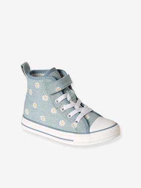 Baskets montantes enfant textile  - vertbaudet enfant