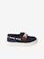 Boat Shoes with Hook-&-Loop Fasteners for Boys navy blue - vertbaudet enfant 