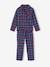 Pyjama mixte flanelle noël capsule famille bordeaux - vertbaudet enfant 