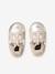 Elasticated Leather Slippers for Babies golden beige - vertbaudet enfant 