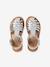 Leather Sandals for Children, Designed for Autonomy gold+silver - vertbaudet enfant 