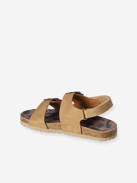 Synthetic Sandals for Boys beige - vertbaudet enfant 