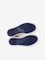 Boys' synthetic trainers with touch 'n' close fastening ecru+navy blue - vertbaudet enfant 
