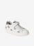 Low-Cut Leather Trainers for Children white - vertbaudet enfant 