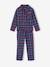 Pyjama mixte flanelle noël capsule famille bordeaux - vertbaudet enfant 