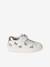 Low-Cut Leather Trainers for Children white - vertbaudet enfant 