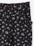 Pantacourt fille en gaze de coton anthracite+bleu+corail - vertbaudet enfant 
