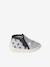Zipped Slippers in Canvas for Babies printed grey - vertbaudet enfant 