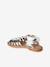 Leather Sandals for Children, Designed for Autonomy gold+silver - vertbaudet enfant 