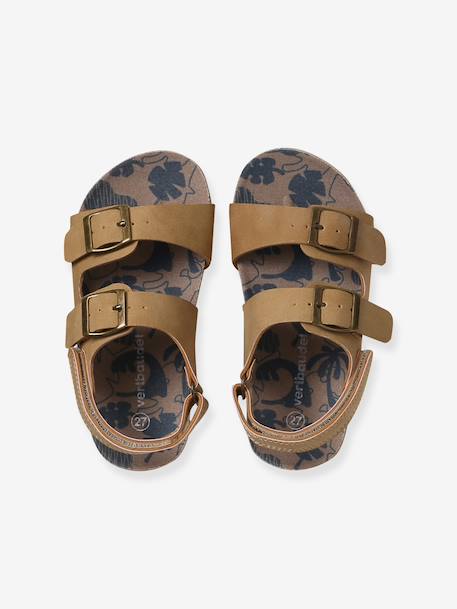 Synthetic Sandals for Boys beige - vertbaudet enfant 