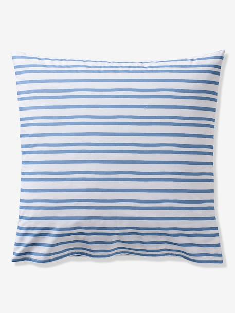 Duvet Cover & Pillowcase Set, SEASIDE printed white - vertbaudet enfant 